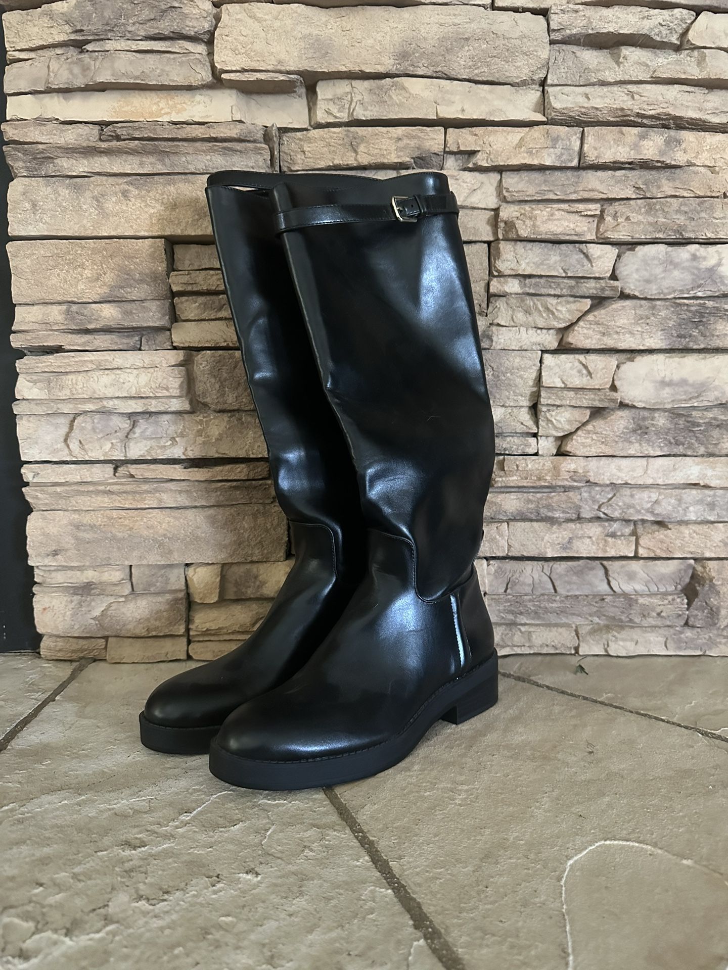 Zara Leather Boots