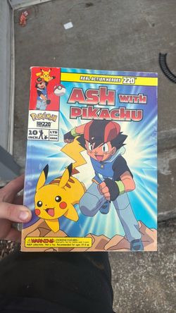 Ash with pikachu