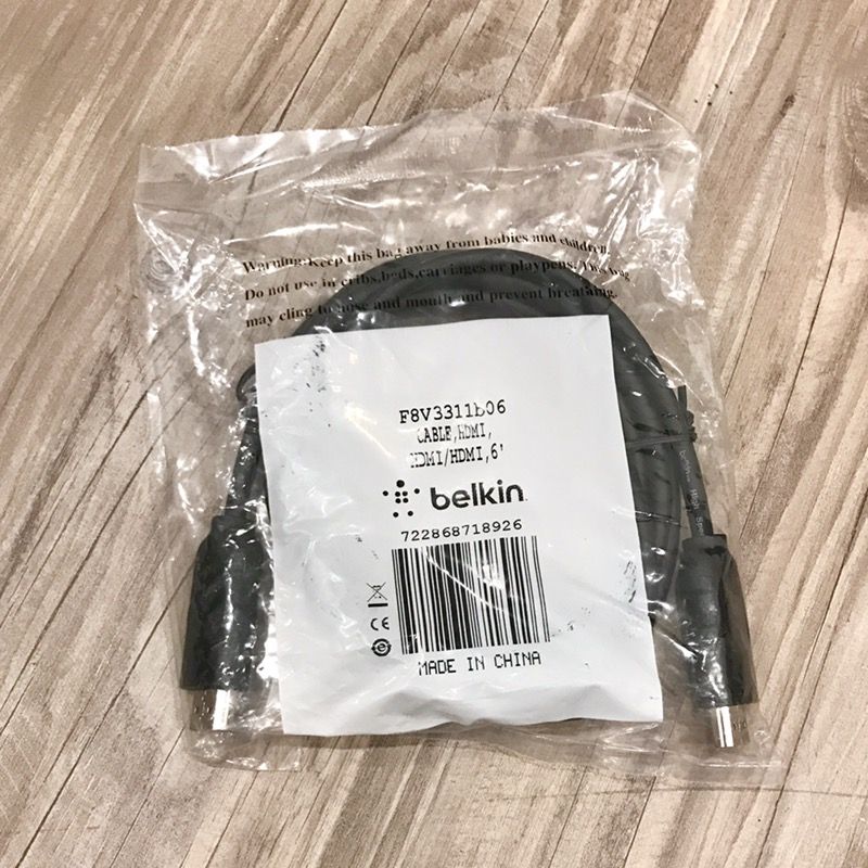 New Belkin HDMI to HDMI cable
