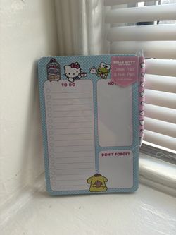 Hello Kitty & Friends Desk Pad with Gel Pen
