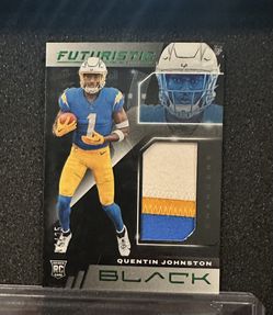 2023 Panini Black Quentin Johnston RC Patch /25
