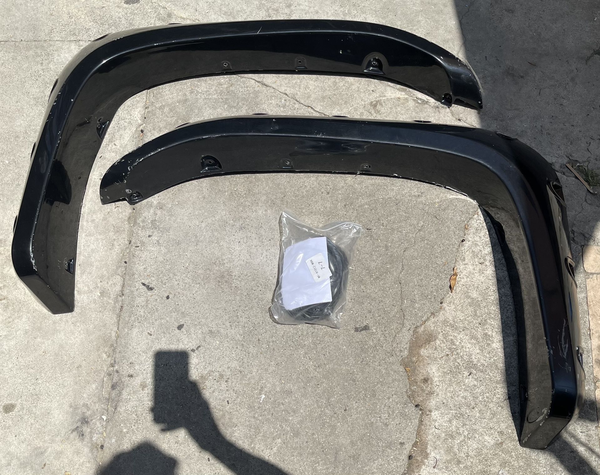 2007 to 2014 FJ Cruiser Front Fender Flares with Rivets Guardabarros lodaderas guardabarros 