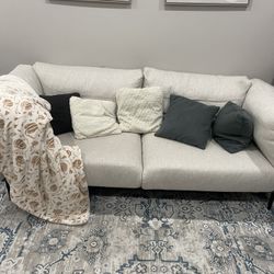 Light grey/beige sofa 