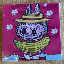 Diamond painting kit - Labubu Banana