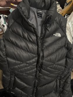 The north face jacket black vest Xl