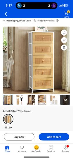Creative Products Rattan Dresser