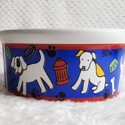 Ceramic Dog Bowl