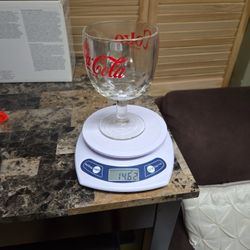 1970s Coca-Cola Glass Goblet Collectible