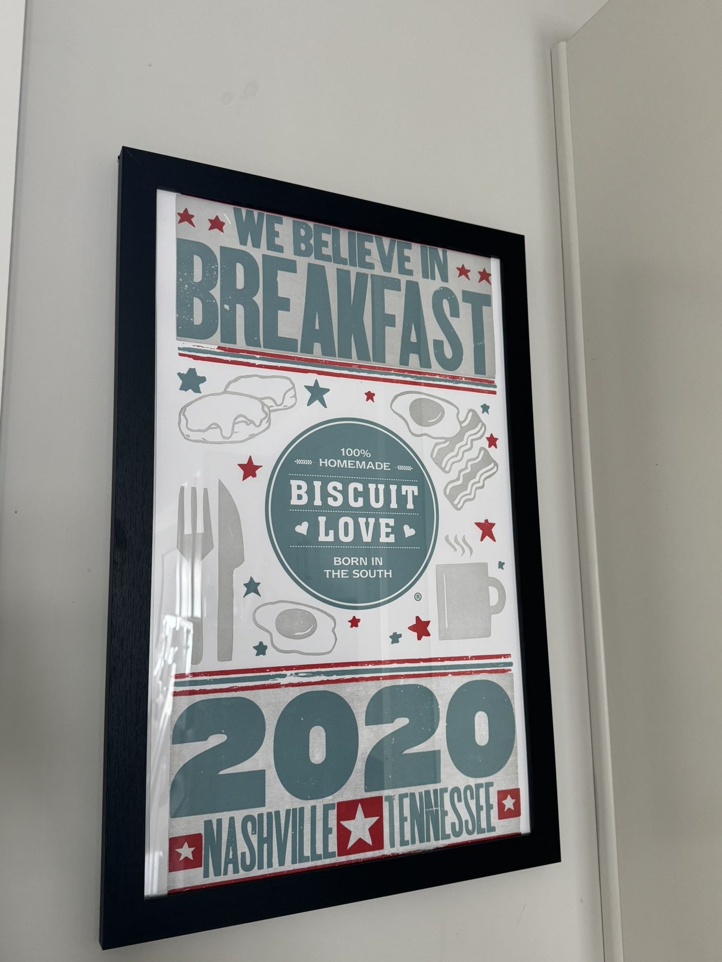 Nashville TN Poster And 24x16 Frame