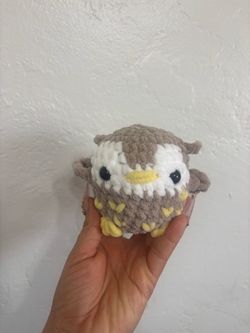 Handmade Crochet Owl Plush