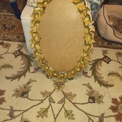 White Rose vintage mirror 