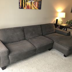 Gray Sectional Couch