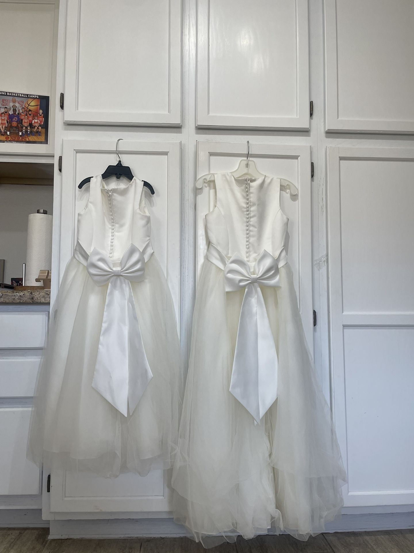 David’s Bridal Flower Girl Dress S1038