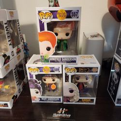 Disney Hocus Pocus Funko Pop Bundle Of 3