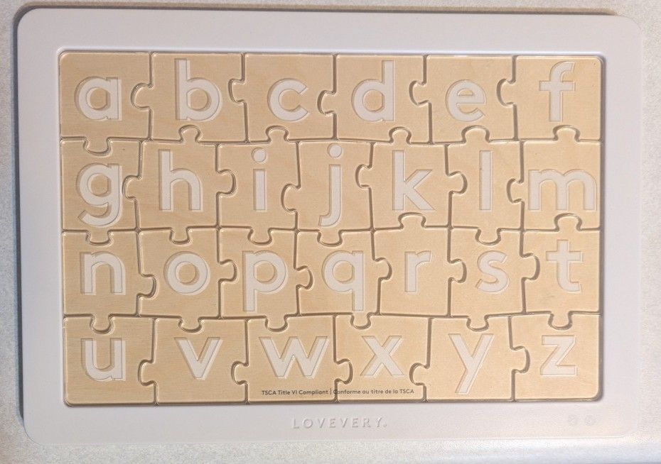 Lovevery Letter Animal Puzzle