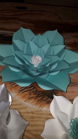 Paper flowers