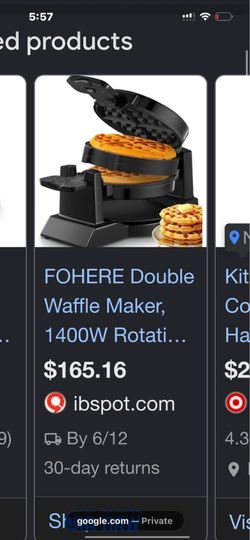 Fohere waffle maker