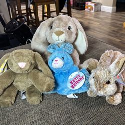 Easter Bunny Plushies