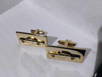 Vintage 1962 Belair Balford Bubbletop Impala Cufflinks Dealer Pair