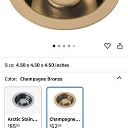 Brand New Delta Faucet Disposal & Flange Stopper