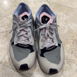 Jordan Delta shoes Kahki Light Blue Size 9