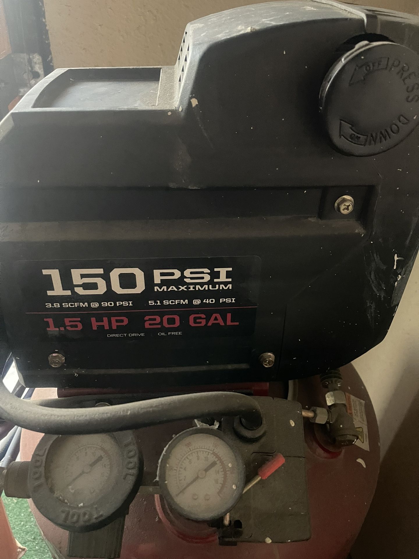 Craftsman 150 PSI Compressor for Sale in Upland, CA OfferUp