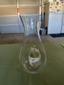 Clear Glass Vase