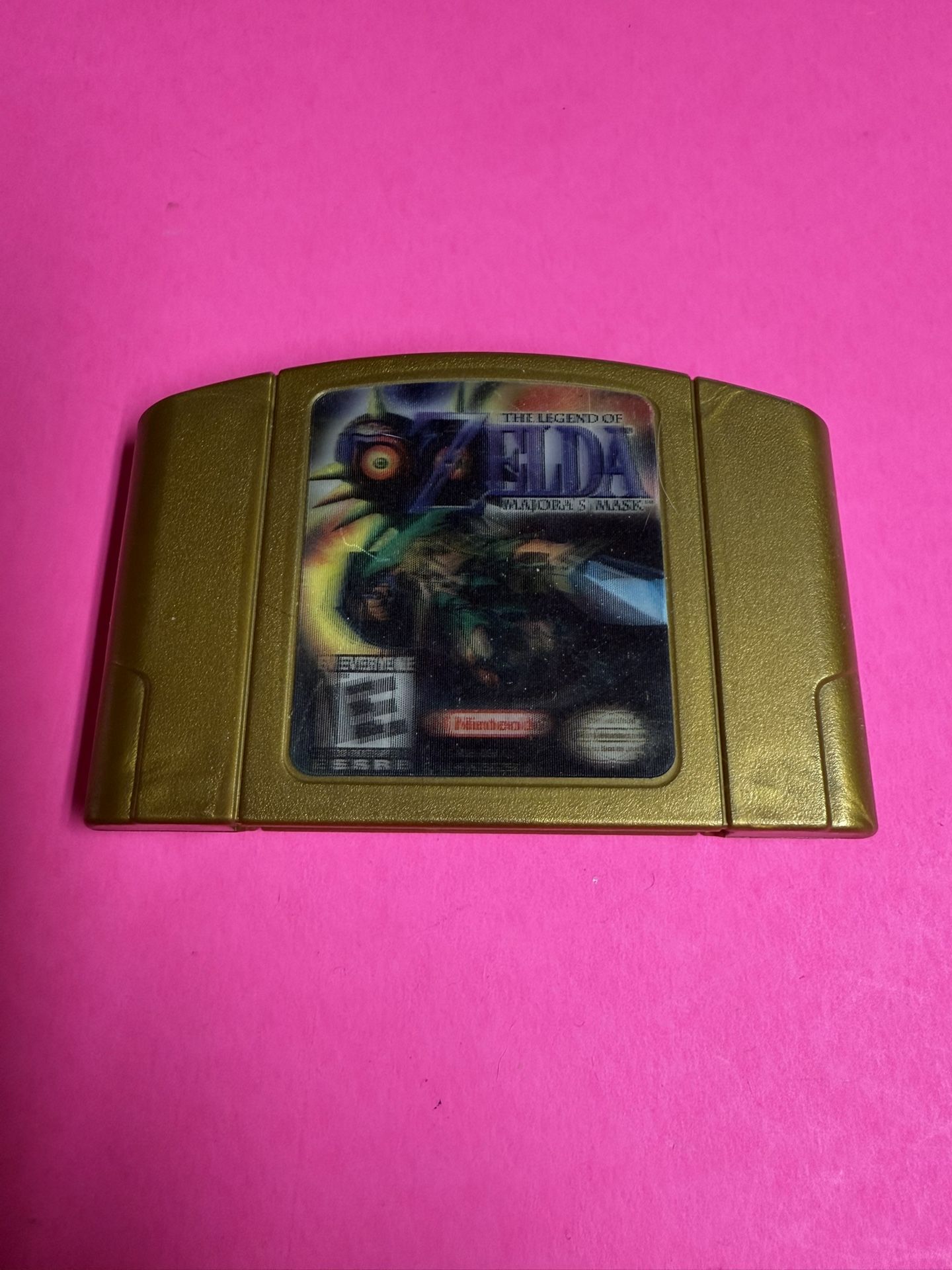 Zelda Majora’s Mask Holo Nintendo 64 N64 Game