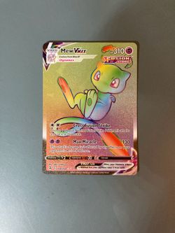 Mew Vmax Rainbow Rare 268/264 (Fusion Strike)