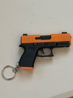 Fidget Toy Gun Keychain