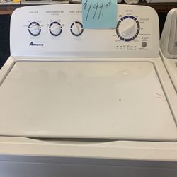 Amana Washer .  Lots Of Washers . Warehouse pricing. Warranty  . Delivery Available . 2522 Market st. 33901