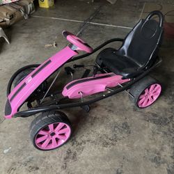 Girls Pedal Go cart