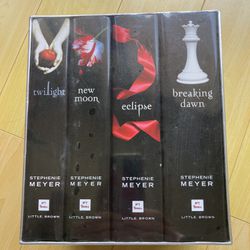 Twilight Books- Set Of Four