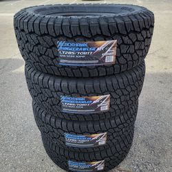 LT 285 70 17 BLACKHAWK ALL TERRAIN 10PLY TIRES SILVERADO SUBURBAN AVALANCHE TAHOE SIERRA DENALI YUKON F150 RAM TITAN TUNDRA
