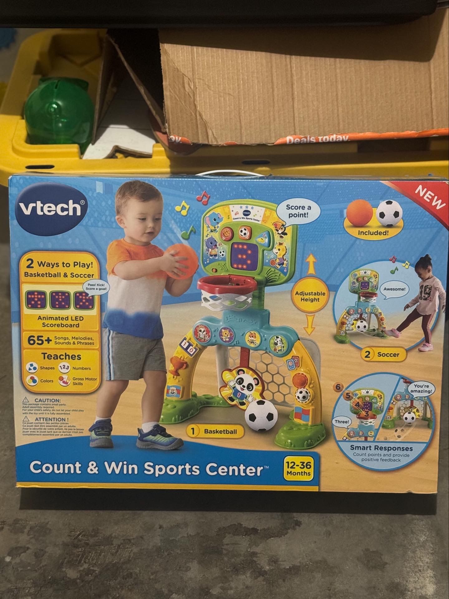 Vtech Count And Win Sports Center Toddler Toy