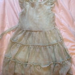 Girls Ruffle Dress Size 6/7 