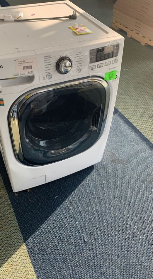 LG WASHER AND DRYER COMBO ORPE7