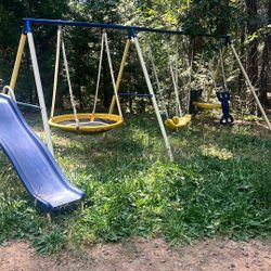 Swings And Slide