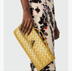 Gold color bag