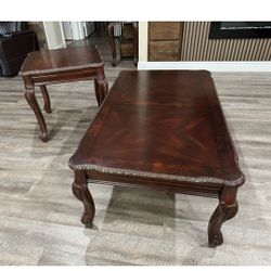 Coffee Table And 2 End Tables $150.00