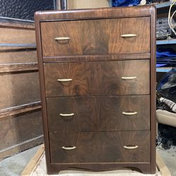 Art Deco Waterfall Dresser