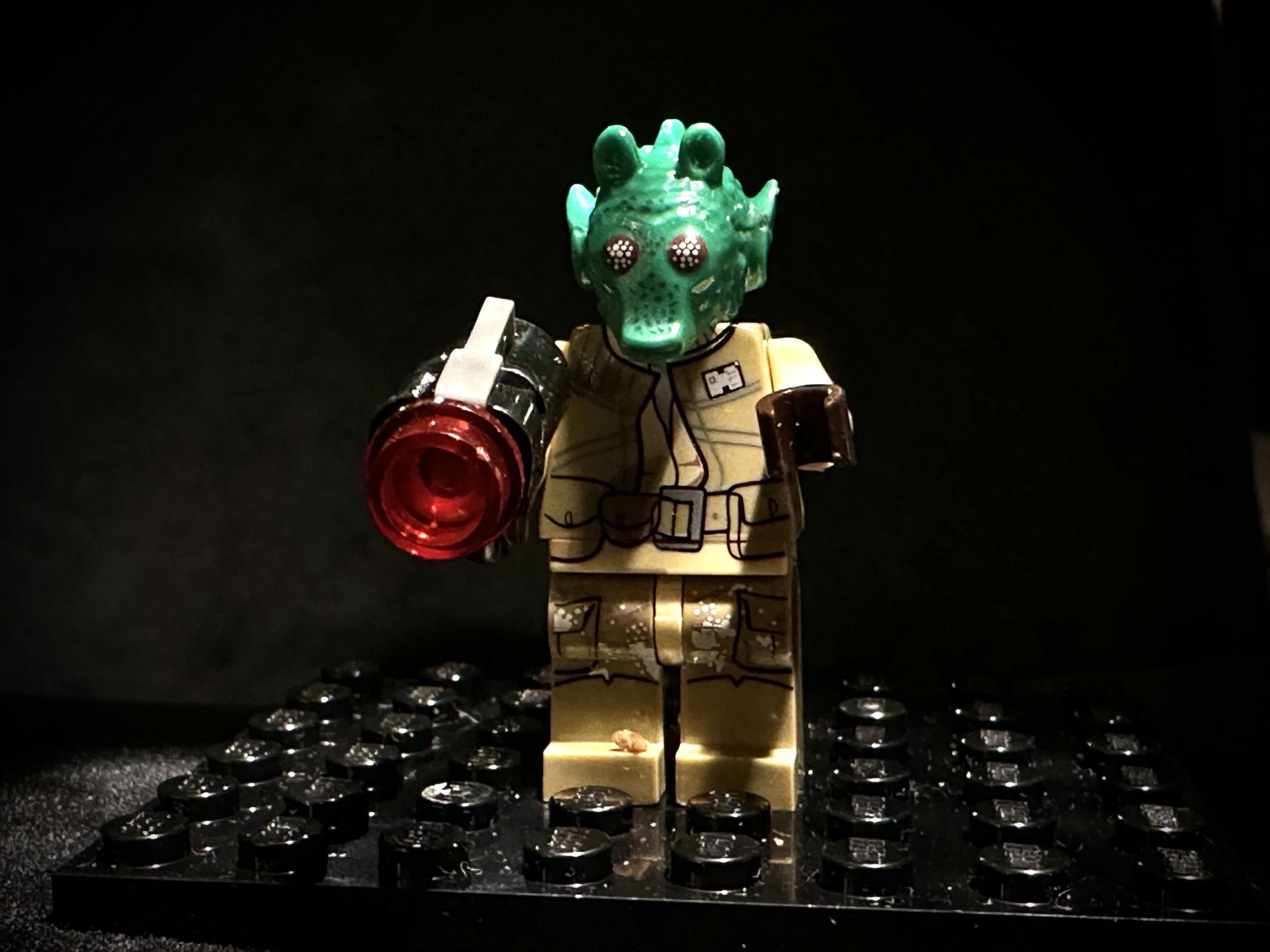 Lego Custom Star Wars Greedo Minifigure