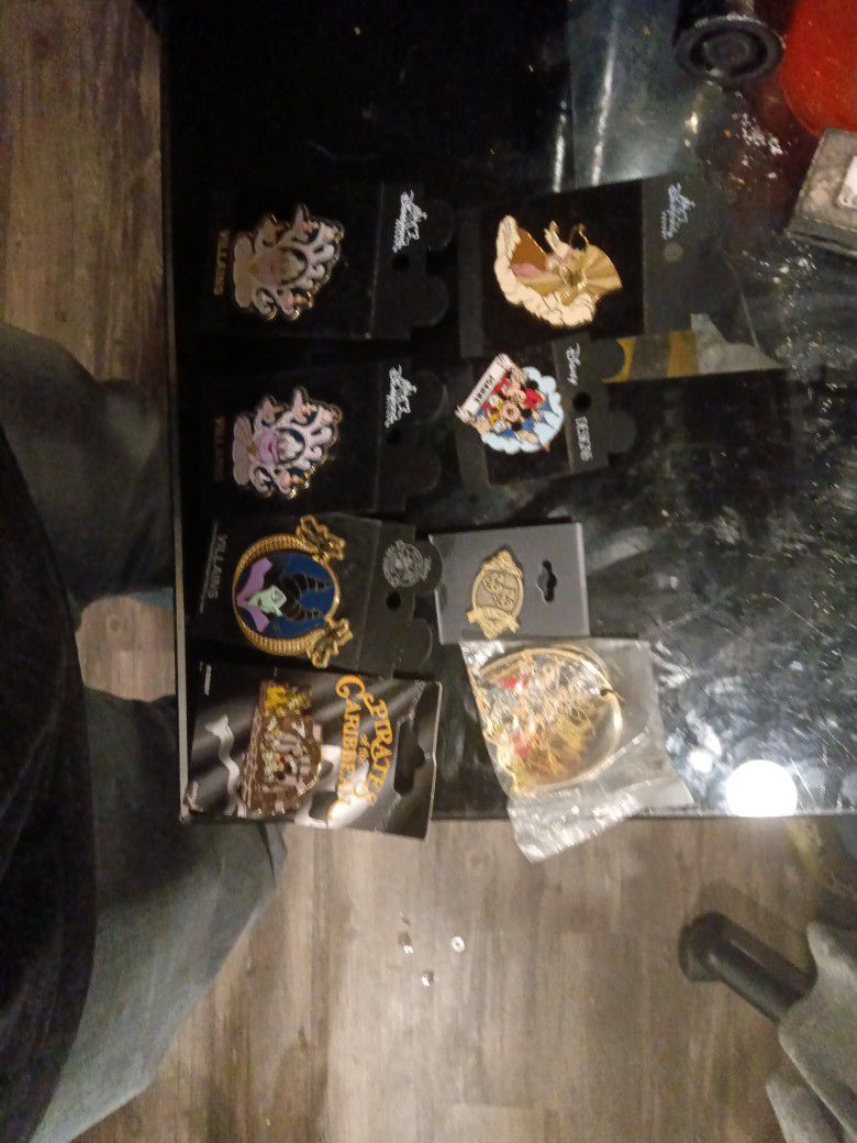 Disney And Hard Rock Pin Collection