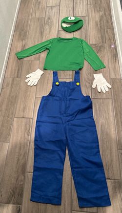 Luigi Costume for Kids, Size M