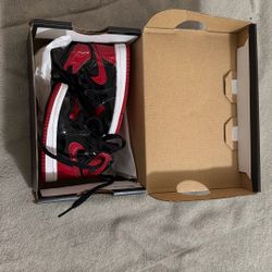 Jordan Patent Bred 1s (toddler Size 2c)