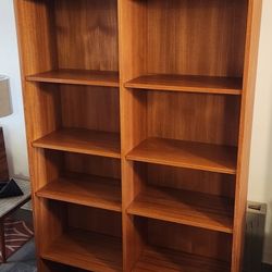 Vintage Mid Century Danish Teak Bookcase