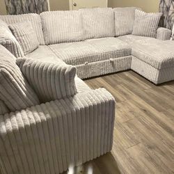 New Sleeper Sectional In Box Buy Now Pay Later $39 Down No Credit Needed 