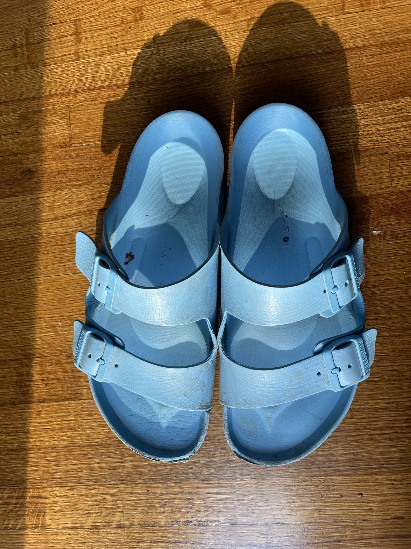 Blue Birkenstock Sandals