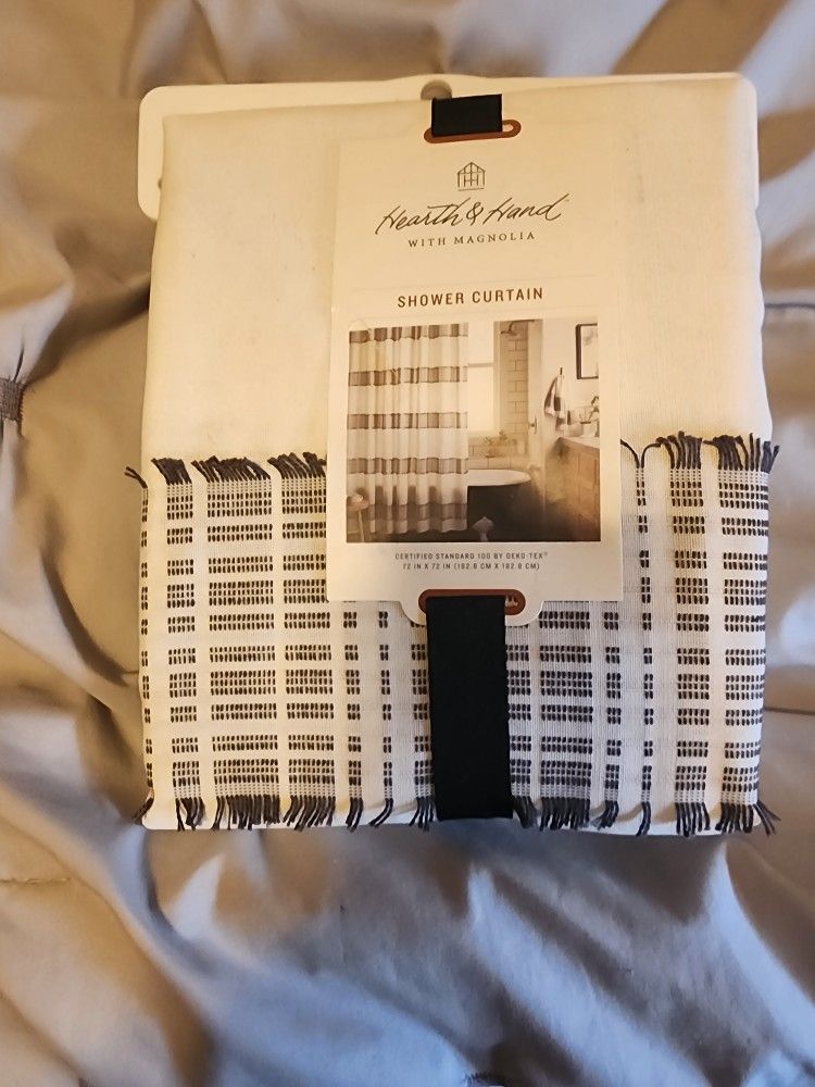 Brand New Hearth & Hand Magnolia Shower Curtain