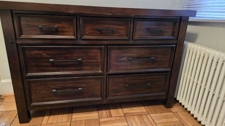7 wood drawer dresser W56**H36*depth18